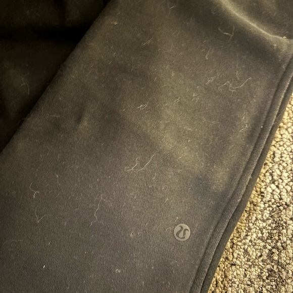 Black Scuba Lululemon Sweatpants joggers - Picture 4 of 4